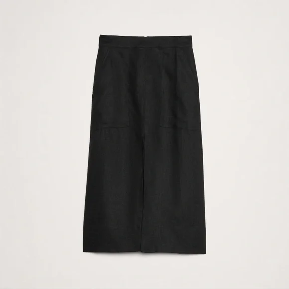 NWT Banana Republic Linen MIDI Skirt